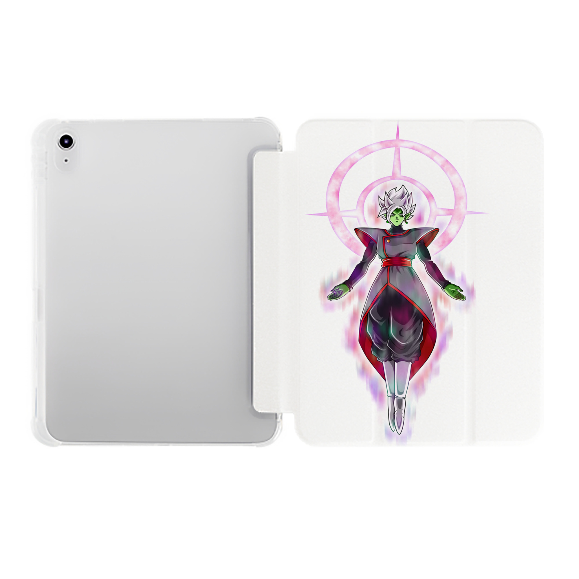（画像用） ドラゴンボール DRAGON BALL IPad ケース ペン収納付き 三つ折りスタンド PUレザー×シリコン 対応機種9.5/10.5/10.9インチ